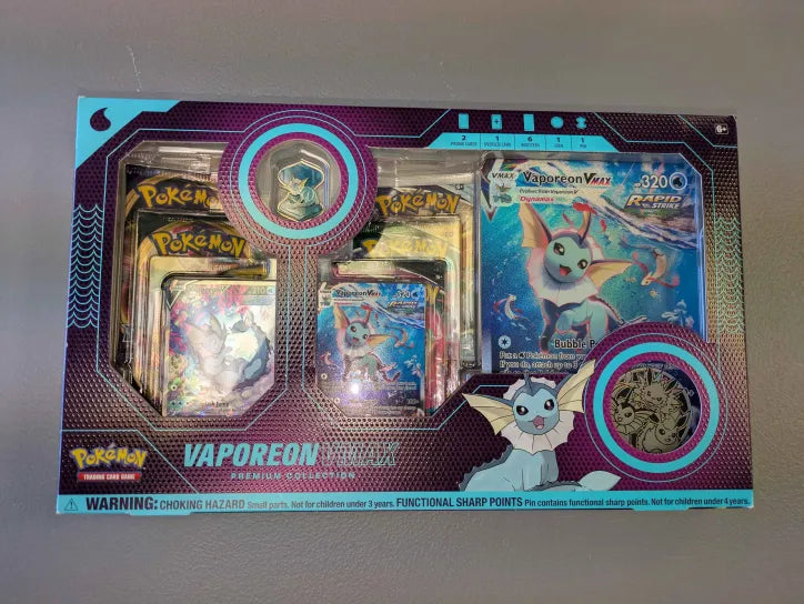 Vaporeon VMAX Premium Collection - SEE PHOTOS