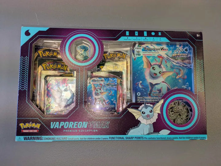 Vaporeon VMAX Premium Collection - SEE PHOTOS