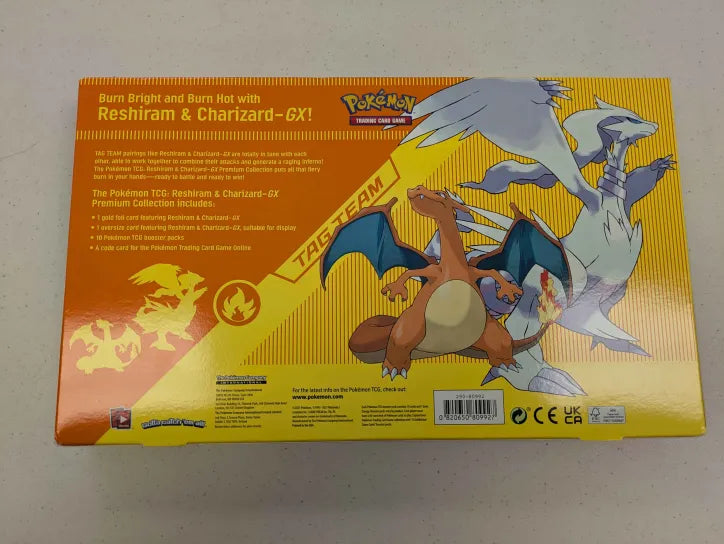 Pokemon: Reshiram & Charizard GX Premium Collection (SEE PHOTOS)