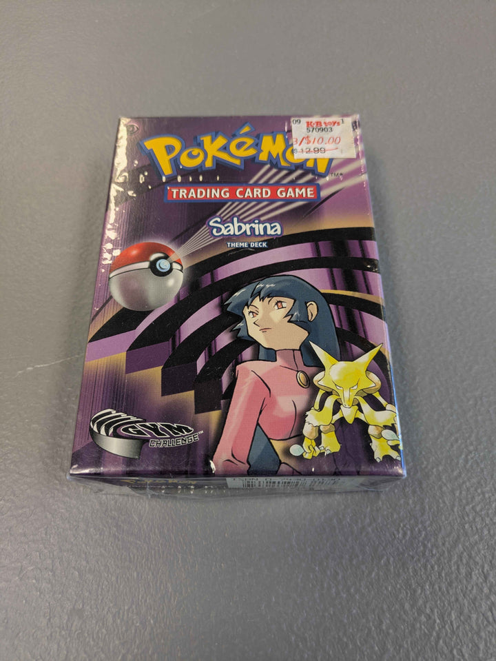 Pokemon: Gym Challenge Theme Deck - Sabrina (See Photos)