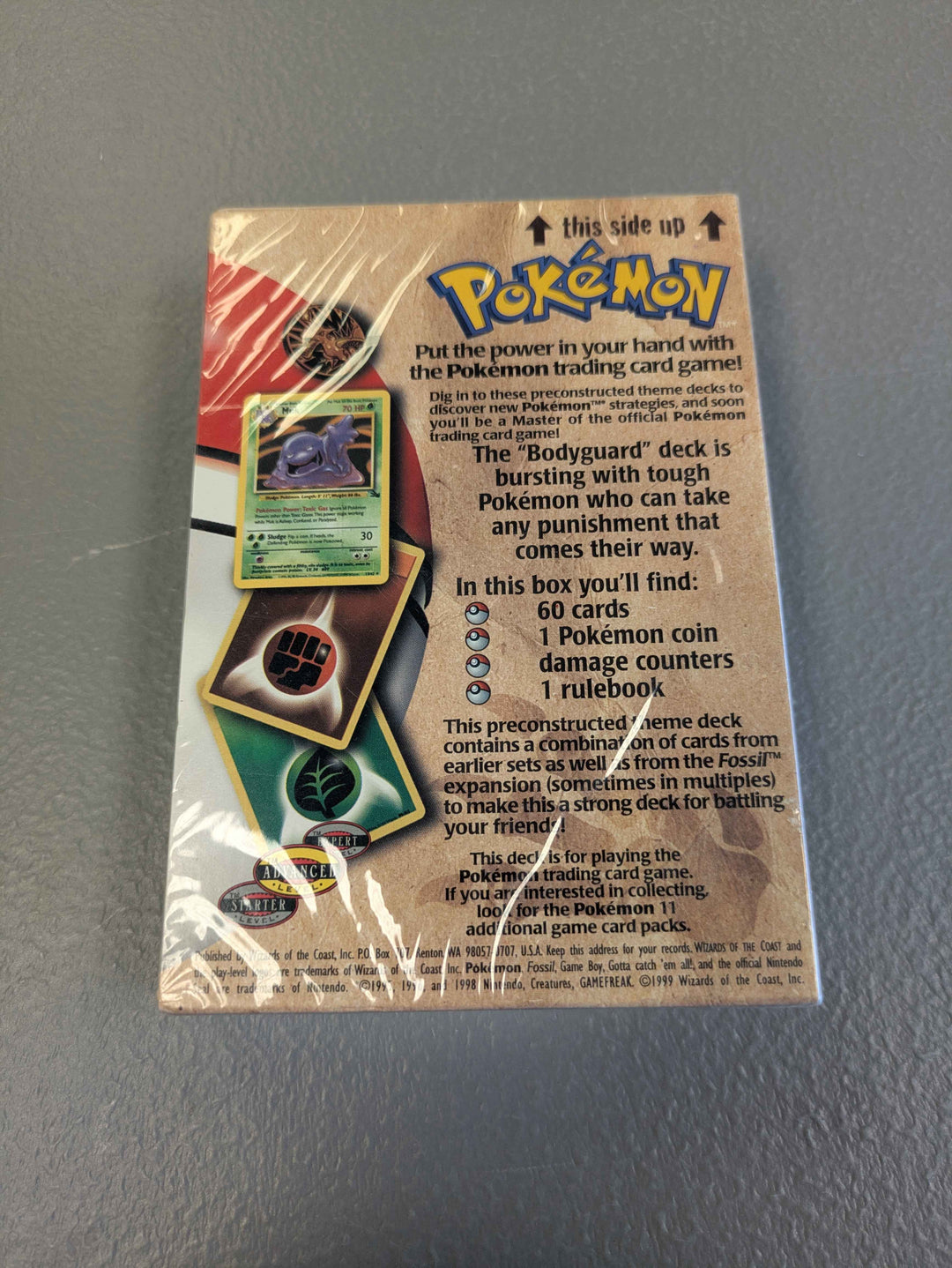 Pokemon: Fossil Theme Deck - Bodyguard (See Photos)
