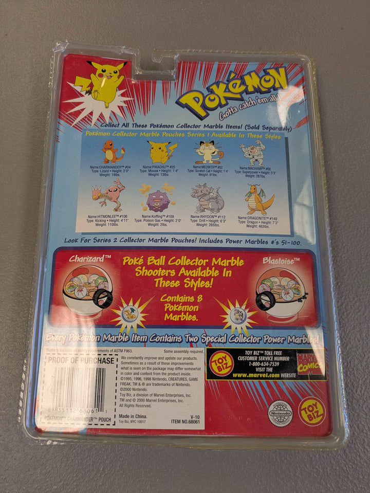 Pokemon: Charmander Blue Marble Pouch Blister
