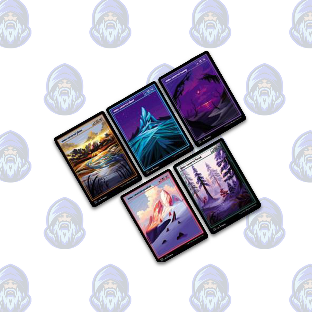 Magic the Gathering: Secret Lair Drop - PixelSnowLands.jpg (Non-Foil Edition)