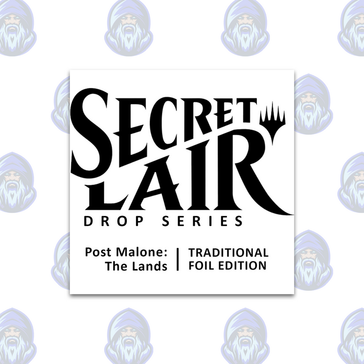 Magic the Gathering: Secret Lair Drop - Secret Lair x Post Malone The Lands (Traditional Foil Edition)