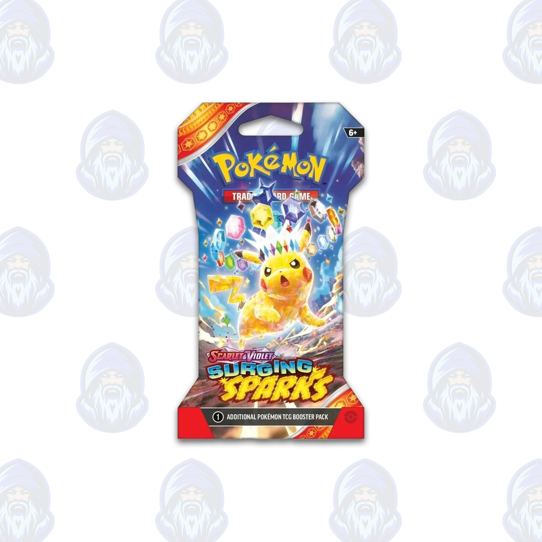 pokemon tcg surging sparks booster pack Pokemon Booster Box Pokemon TCG: Scarlet & Violet Surging Sparks Booster Pack Factory Sealed Pokemon Scarlet And Violet Pack