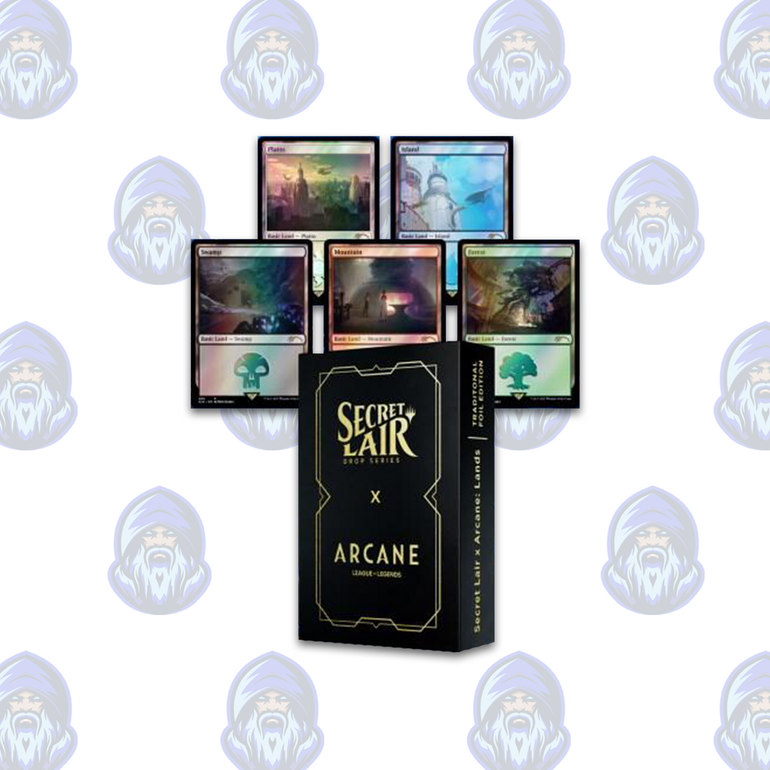 Magic the Gathering: Secret Lair Drop - Secret Lair x Arcane Lands (Traditional Foil Edition)