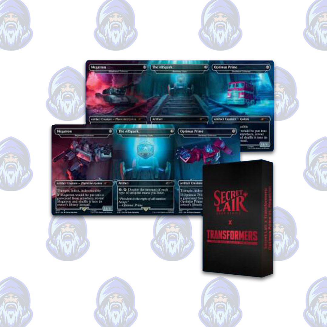 Magic the Gathering: Secret Lair Drop - Secret Lair x Transformers Optimus Prime Vs. Megatron (Non-Foil Edition)