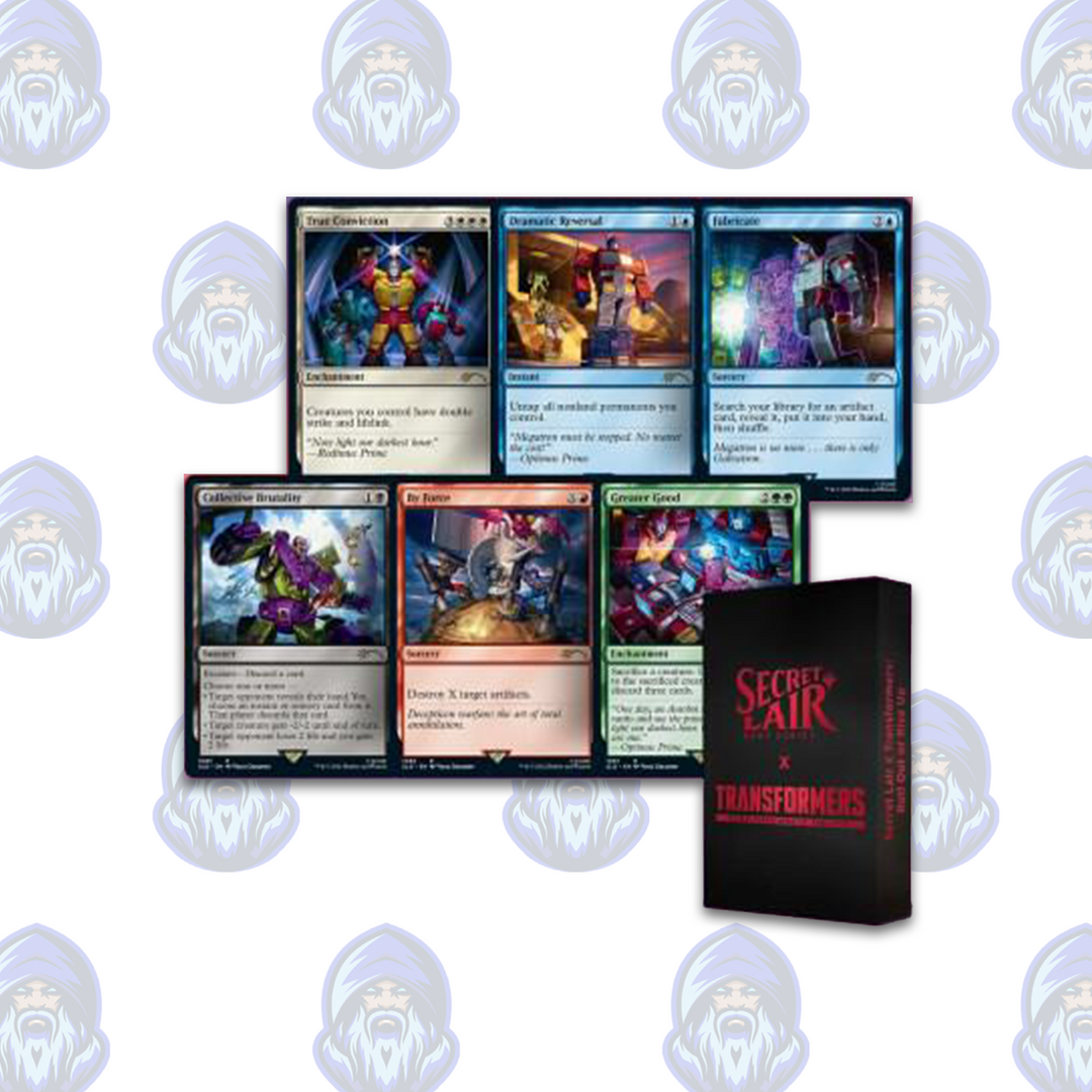 Magic the Gathering: Secret Lair Drop - Secret Lair x Transformers Roll Out or Rise Up (Non-Foil Edition)