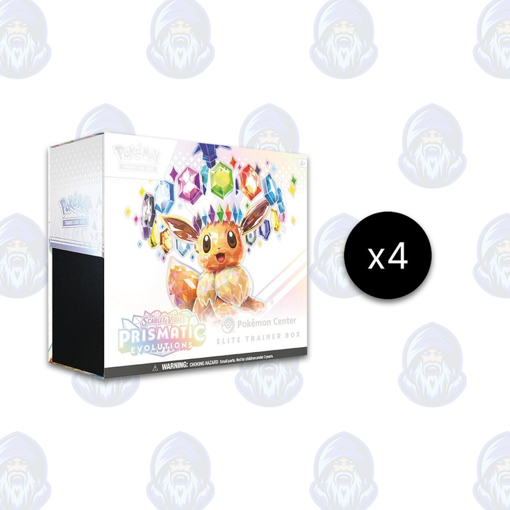Prismatic Evolutions Pokemon Center Elite Trainer Box (Exclusive) Case