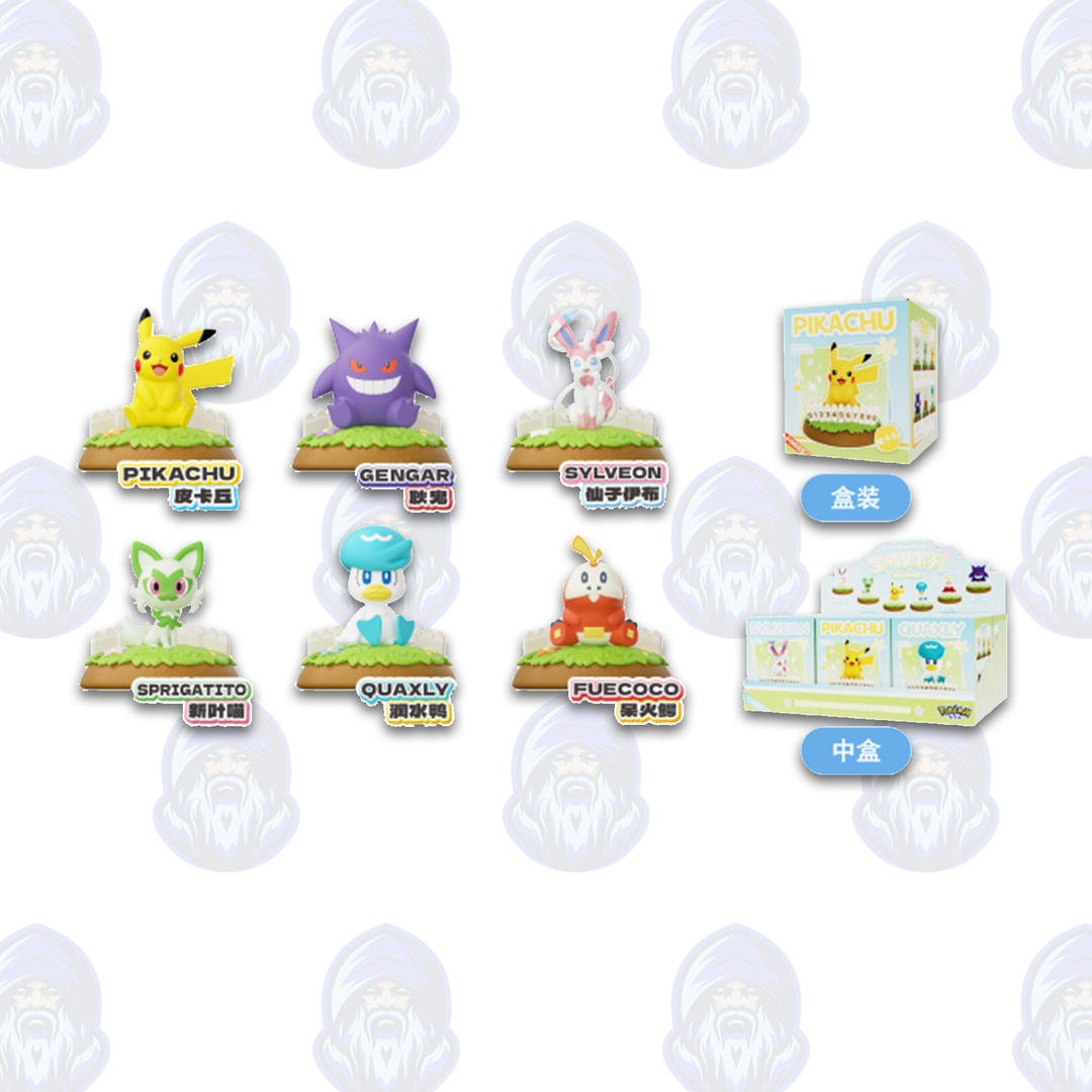 Pokémon: Series Row Sitting Number Plate