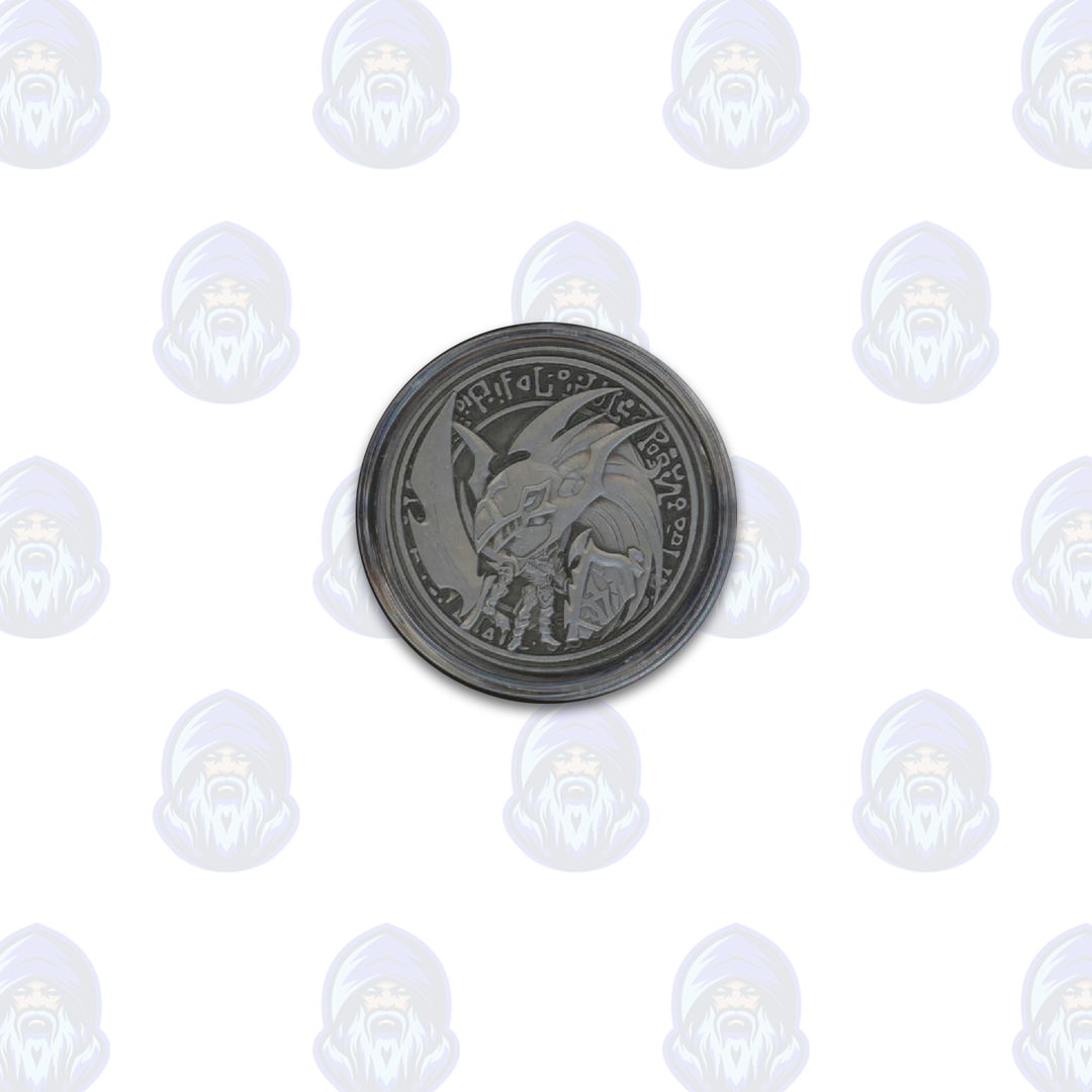 YuGiOh - Black Luster Soldier - YCS Pre-Registration Coin - Official - Silver