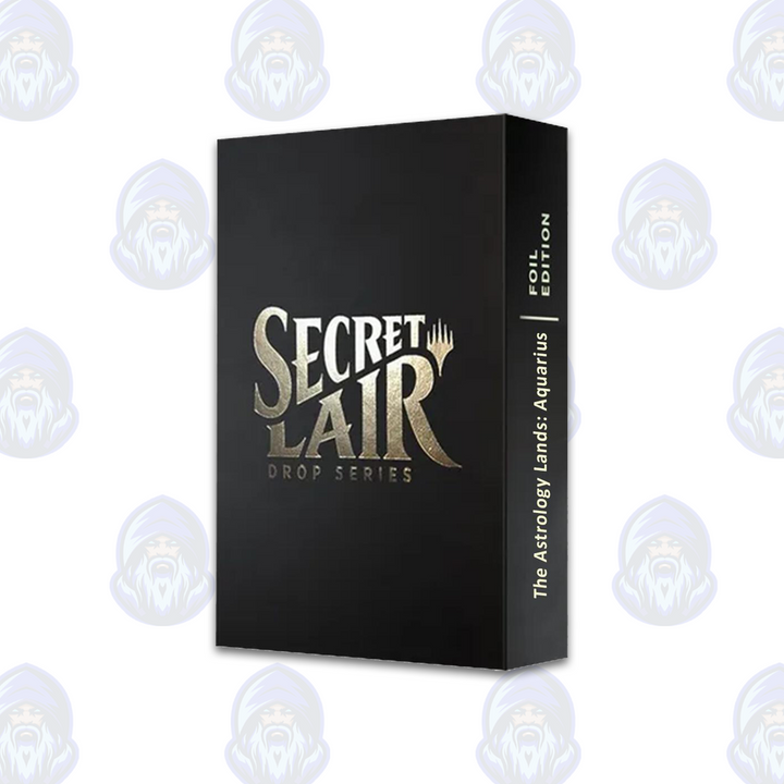 Magic the Gathering: Secret Lair Drop - Astrology Lands Aquarius (Traditional Foil Edition)