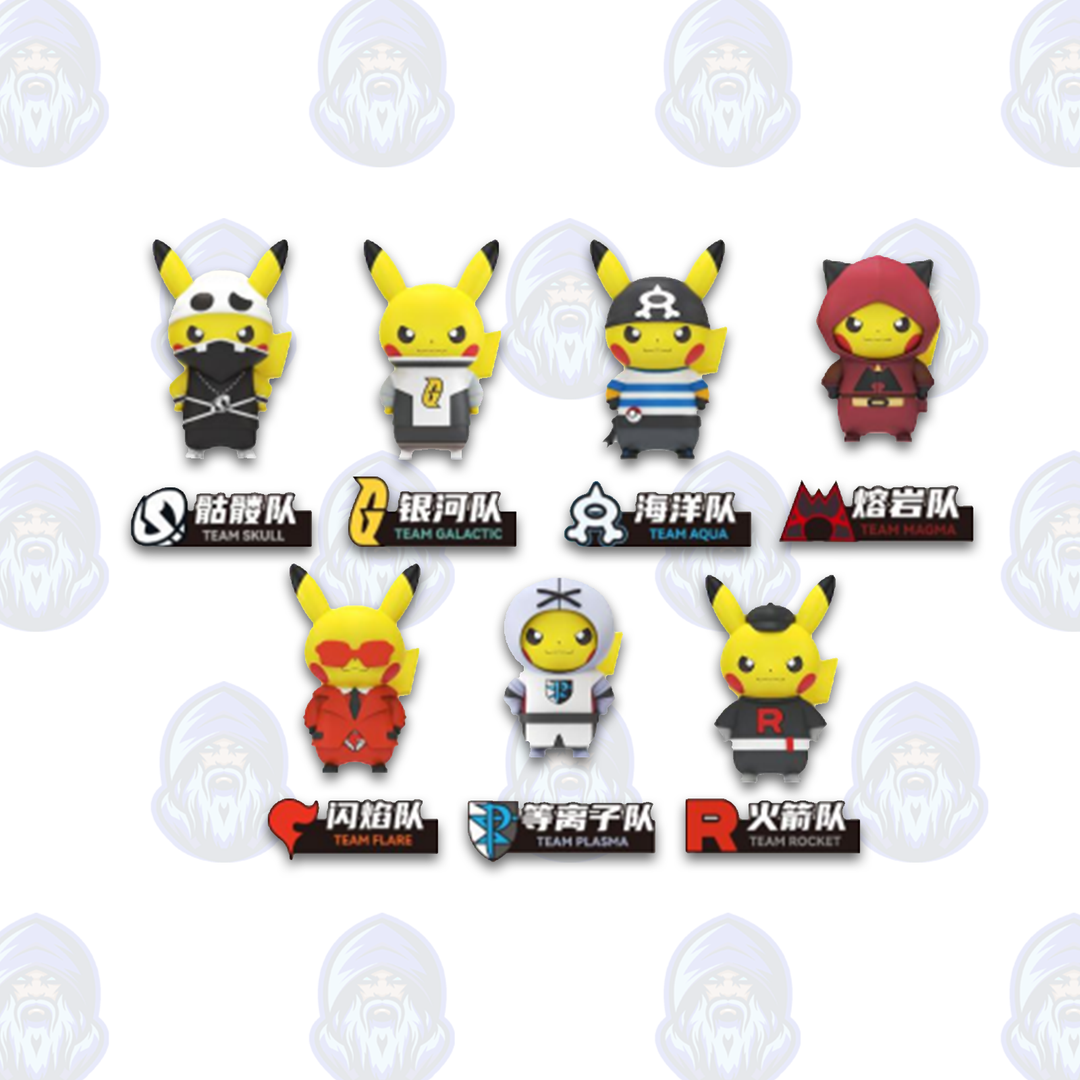 Pokémon: Mischief Costume Pikachu Series Open Box Figure