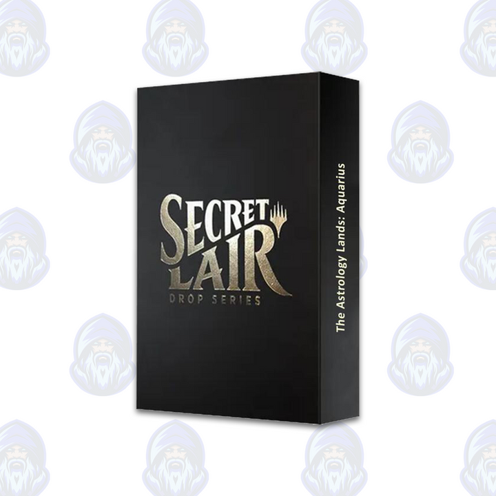 Magic the Gathering: Secret Lair Drop - Astrology Lands Aquarius (Non-Foil Edition)