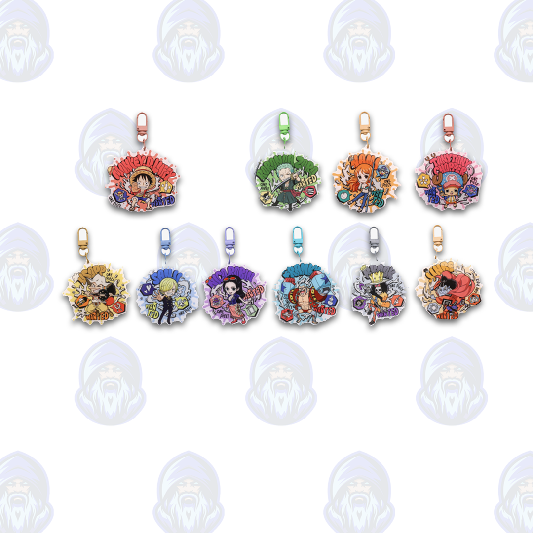 One Piece: Q Version Wobble Acrylic Pendant (Blind)