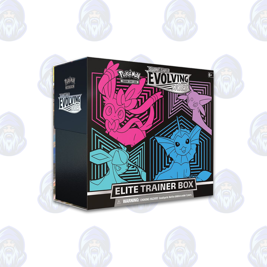 Pokemon: Evolving Skies Elite Trainer Box [Glaceon/Vaporeon/Sylveon/Espeon]