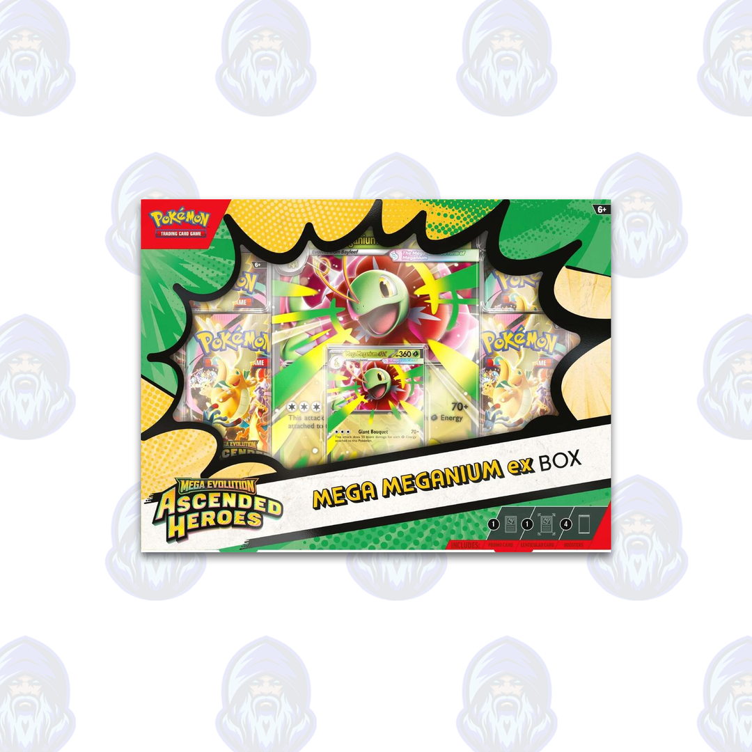 Pokemon: Ascended Heroes Mega Meganium ex Box