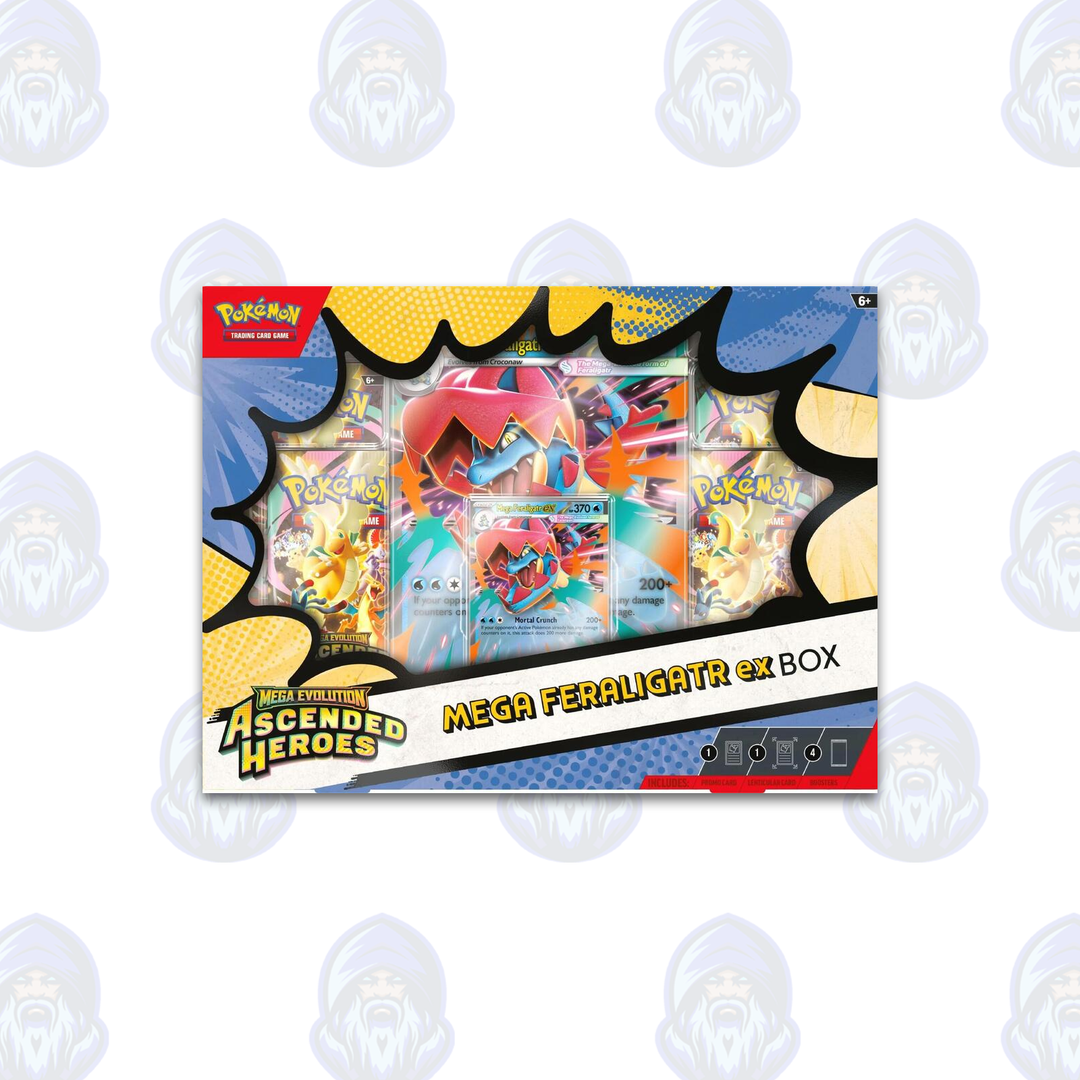 Pokemon: Ascended Heroes Mega Feraligatr ex Box