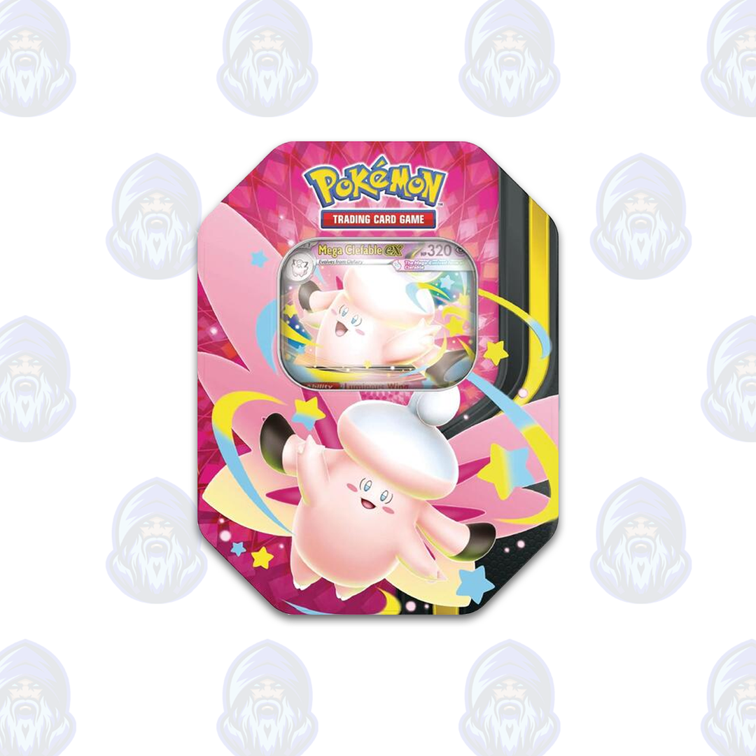 Pokemon: Mega Moonlit Tin [Mega Clefable ex]