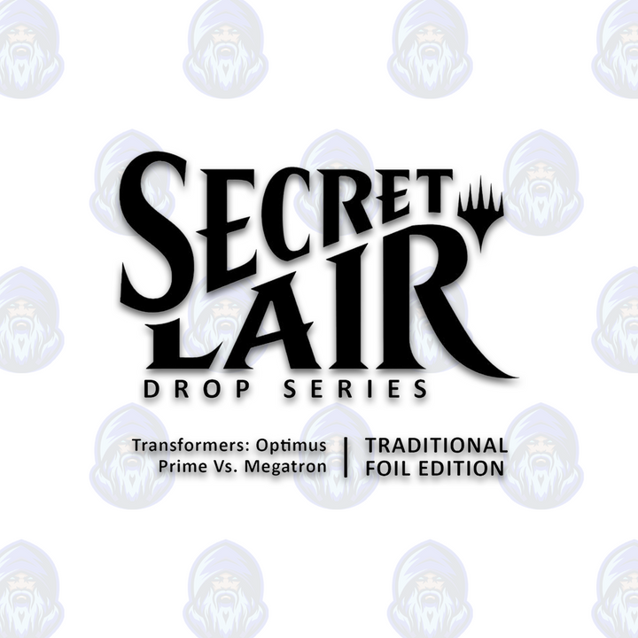 Magic: Secret Lair x Transformers Optimus Prime Vs Megatron (Traditional Foil Edition)