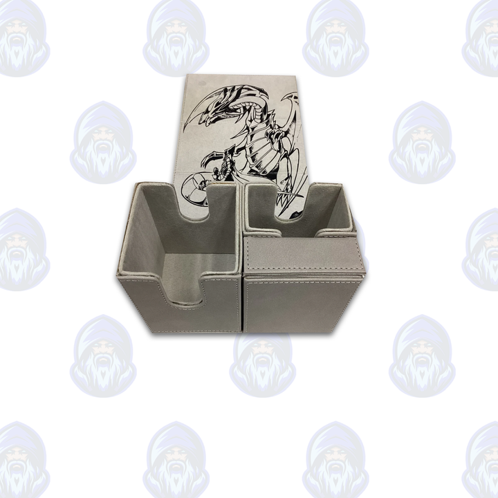 YuGiOh - Blue Eyes White Dragon Deck Box - Dektech - Opened - Ex. Condiiton