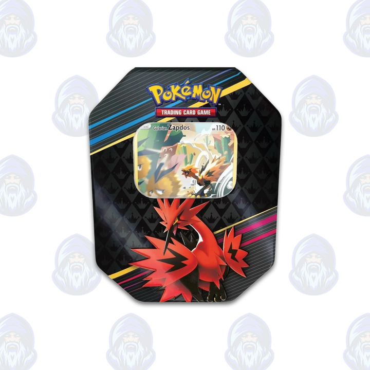 Pokemon: Crown Zenith Tin [Galarian Zapdos] (International Version)