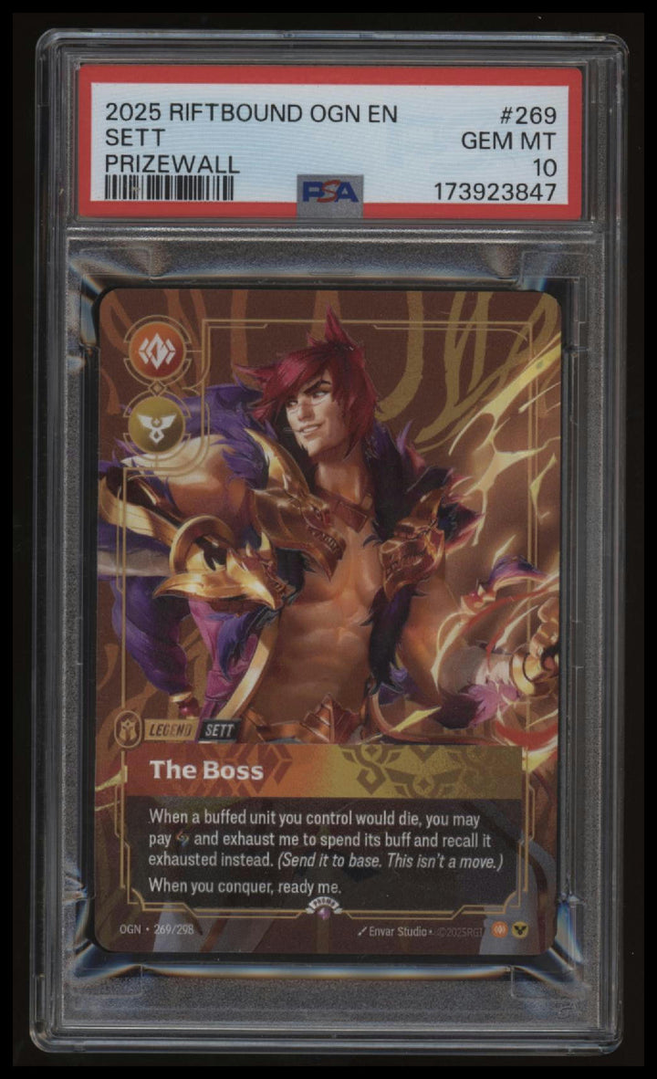 Riftbound - Origins - Sett - Prizewall - 269/298 - PSA 10