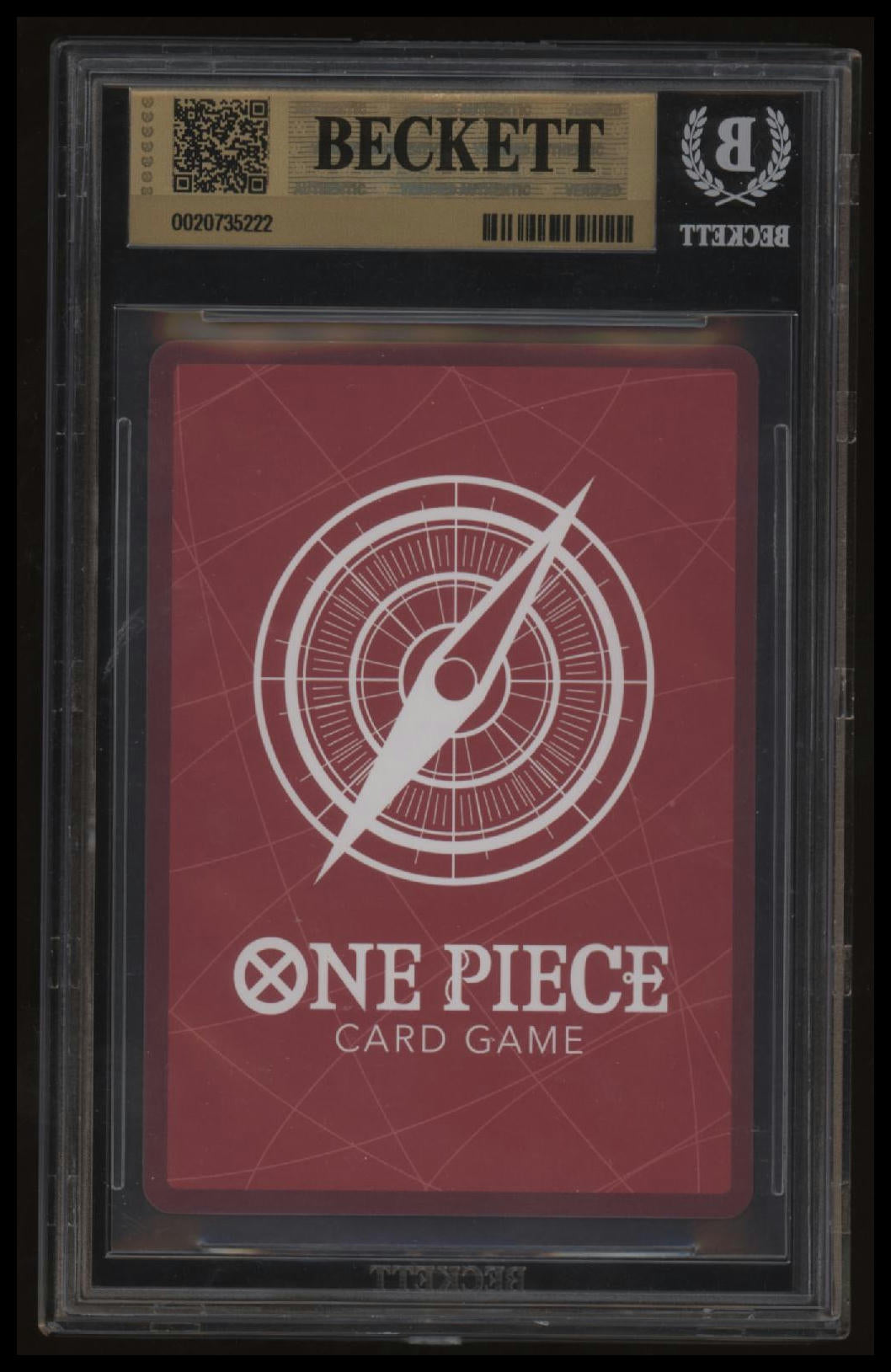 One Piece - Roronoa Zoro - OP12-020 - Official Playmate - BGS 9.5