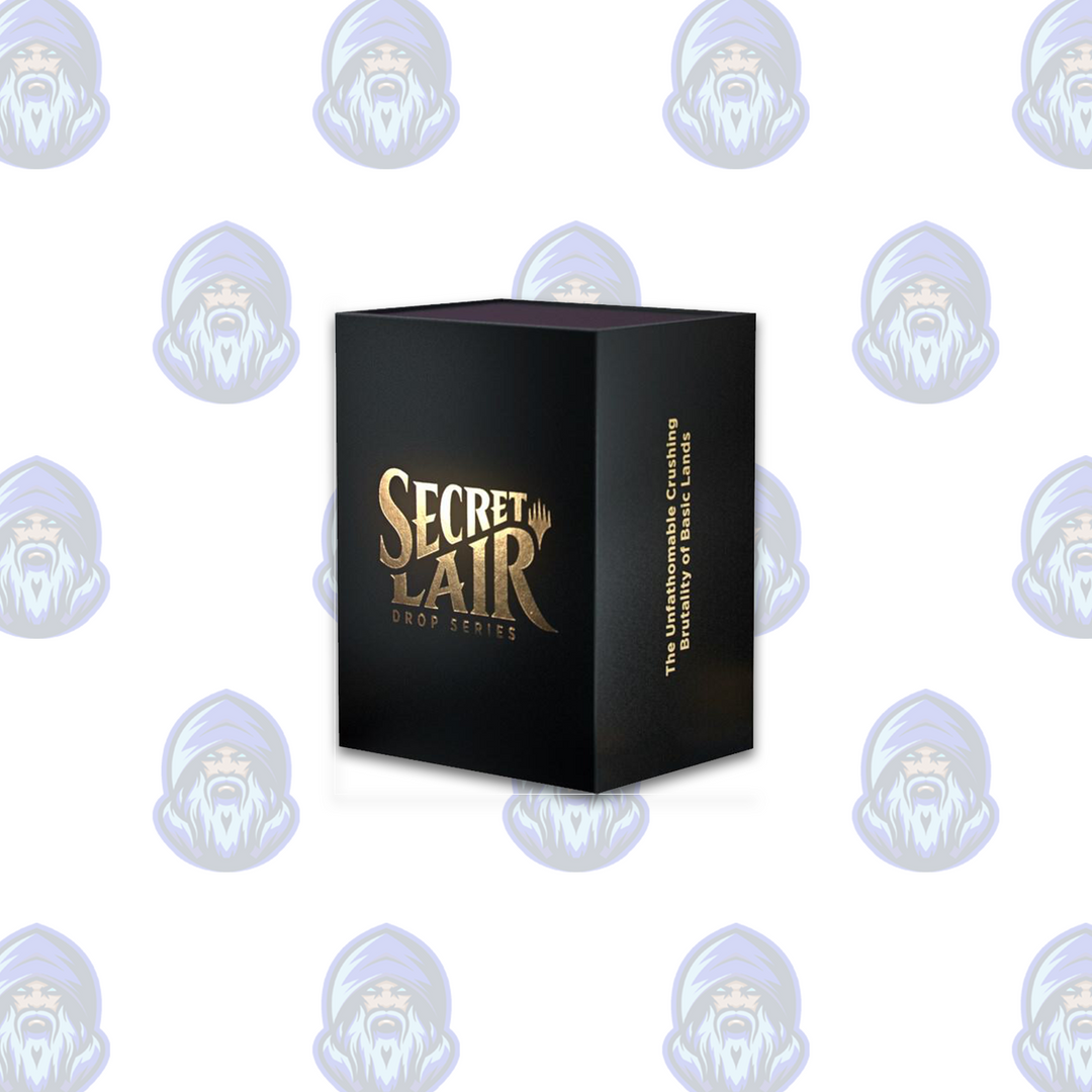Magic the Gathering: Secret Lair Drop - The Unfathomable Crushing Brutality of Basic Lands (Non-Foil Edition)