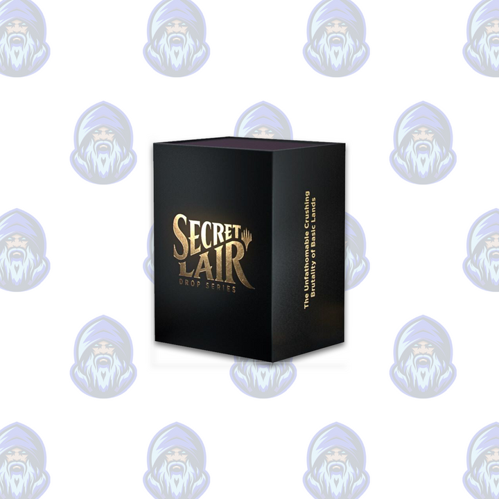 Magic the Gathering: Secret Lair Drop - The Unfathomable Crushing Brutality of Basic Lands (Non-Foil Edition)