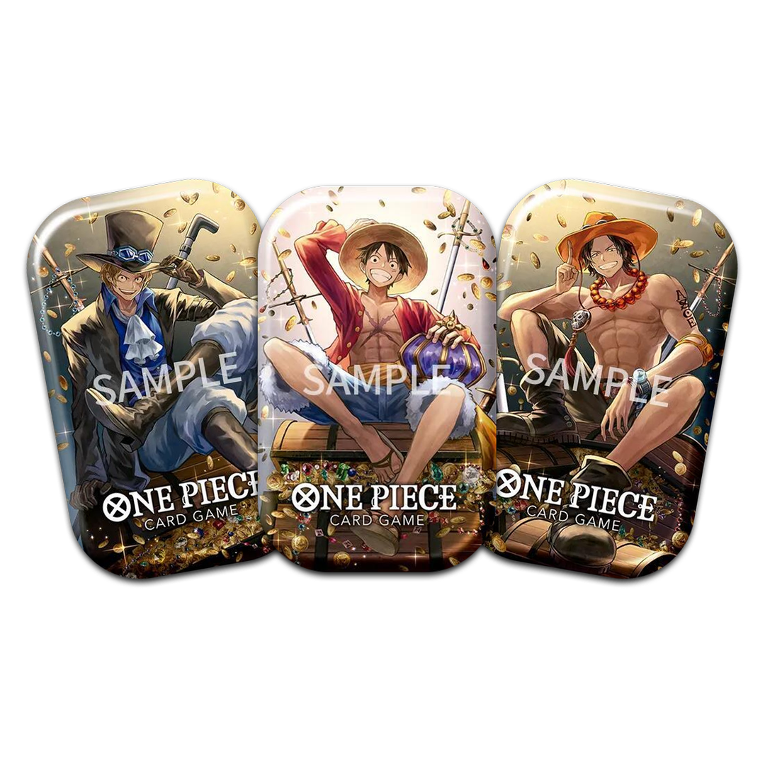 One Piece Tin Pack Set Vol. 2 - Triple Bundle