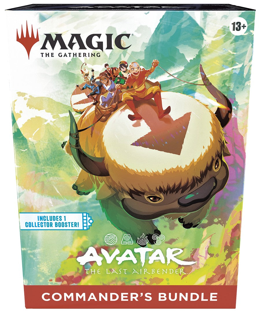 atla booster box ATLA Avatar the Last Airbender Commander's Bundle – Mystic TCG