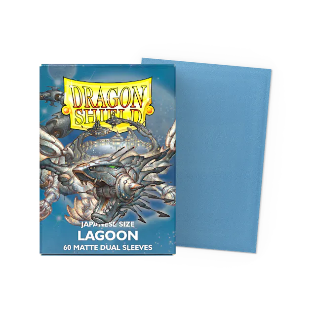 Dragon Shield 60ct Mini Matte Dual Lagoon