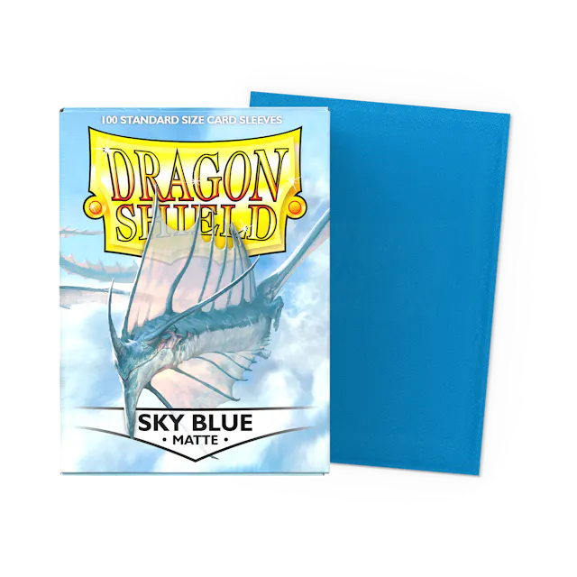 Dragon Shield 100ct Box Matte Sky Blue