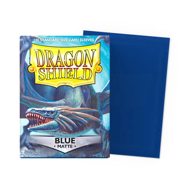 Dragon Shield 100ct Box Matte Blue
