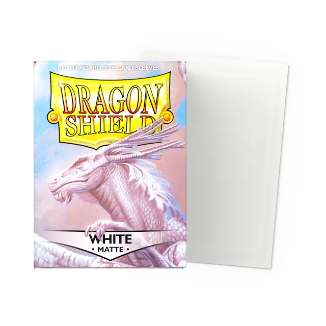 Dragon Shield 100ct Box Matte White