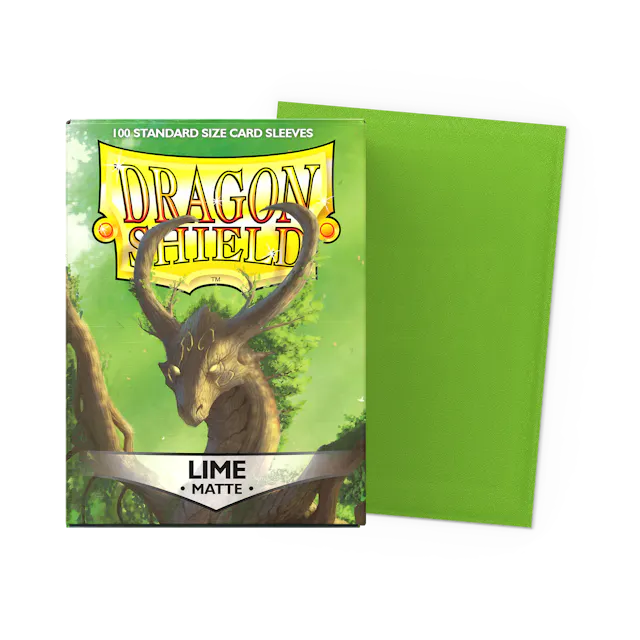 Dragon Shield 100ct Box Matte Lime