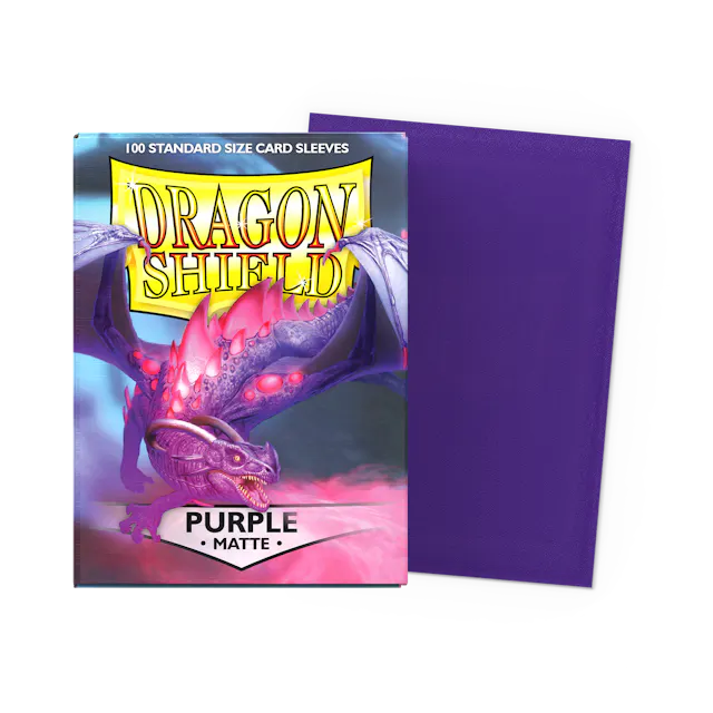 Dragon Shield 100ct Box Matte Purple