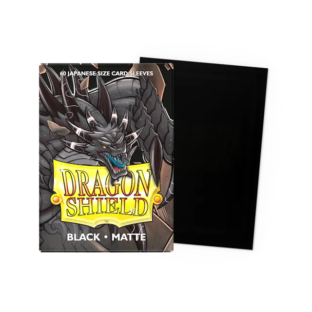 Dragon Shield 60ct Mini Matte Black
