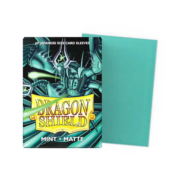Dragon Shield 60ct Mini Matte Mint