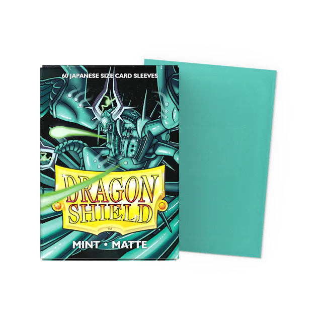 Dragon Shield 60ct Mini Matte Mint Mystic TCG Dragon Shield 60ct Mini Matte Mint Mystic TCG