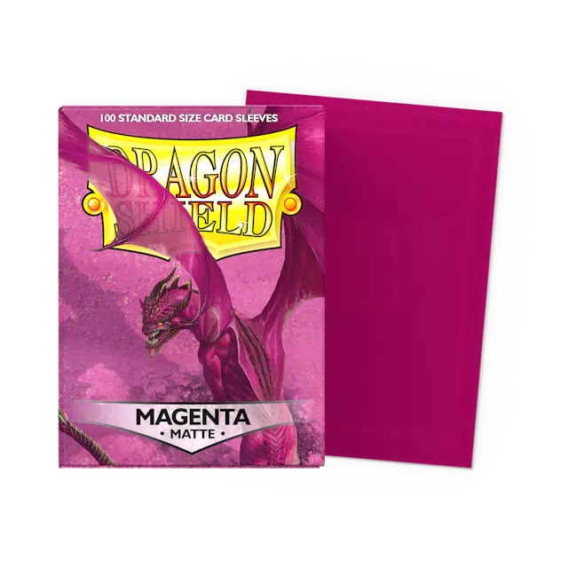 Dragon Shield 100ct Box Matte Magenta
