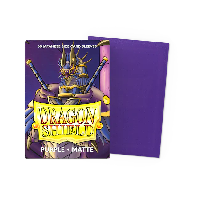 Dragon Shield 60ct Mini Matte Purple
