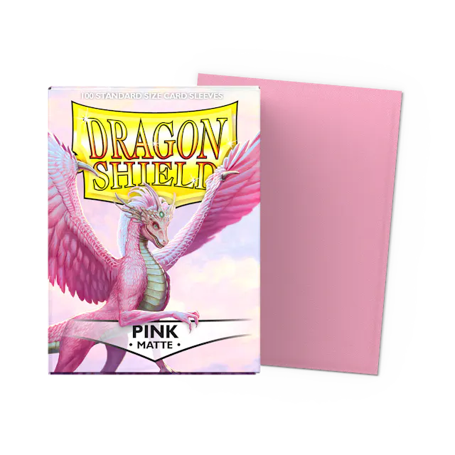 Dragon Shield 100ct Box Matte Pink