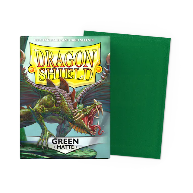 Dragon Shield 100ct Box Matte Green