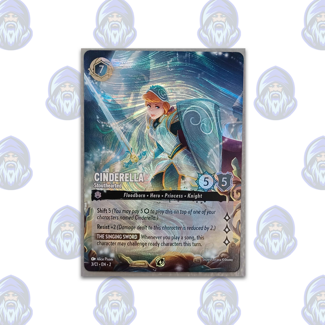 Loracana: Cinderella Stoutheated - 3/C1 - Top 64 Promo - Foil - NM
