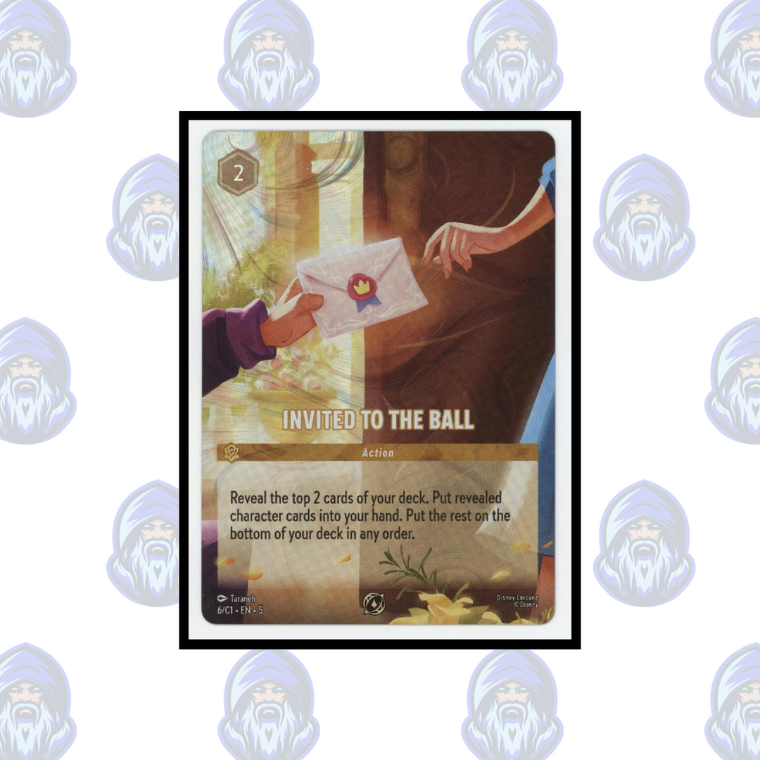 Lorcana: Invited to the Ball - Top Prize Challenge Promo - 6/C1 - NM