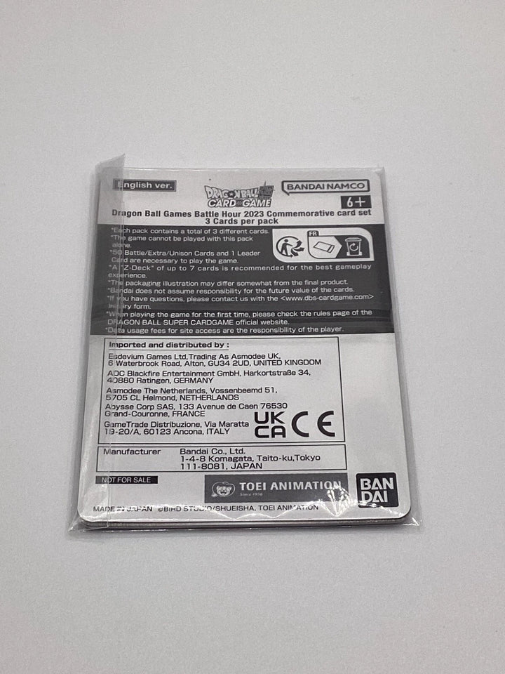 DragonBall - Games Battle Hour Promo Pack - 2023 - Exclusive Promo - Sealed 🔥🔥