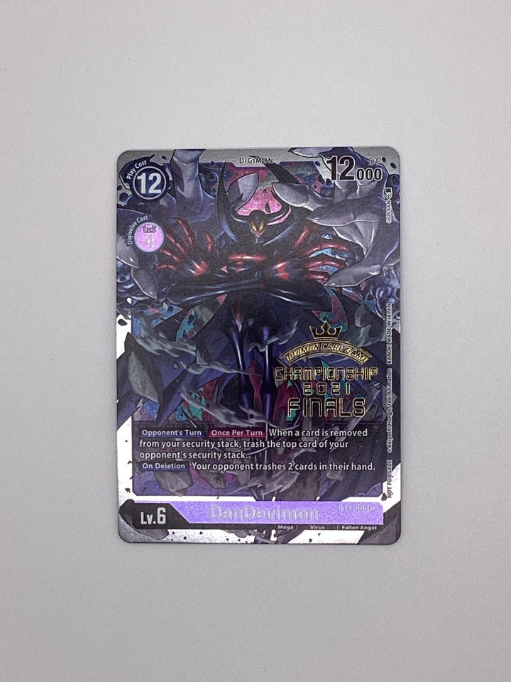 Digimon - DanDevimon - Championship 2021 - Finalist - Gold Stamp - Near Mint 🔥