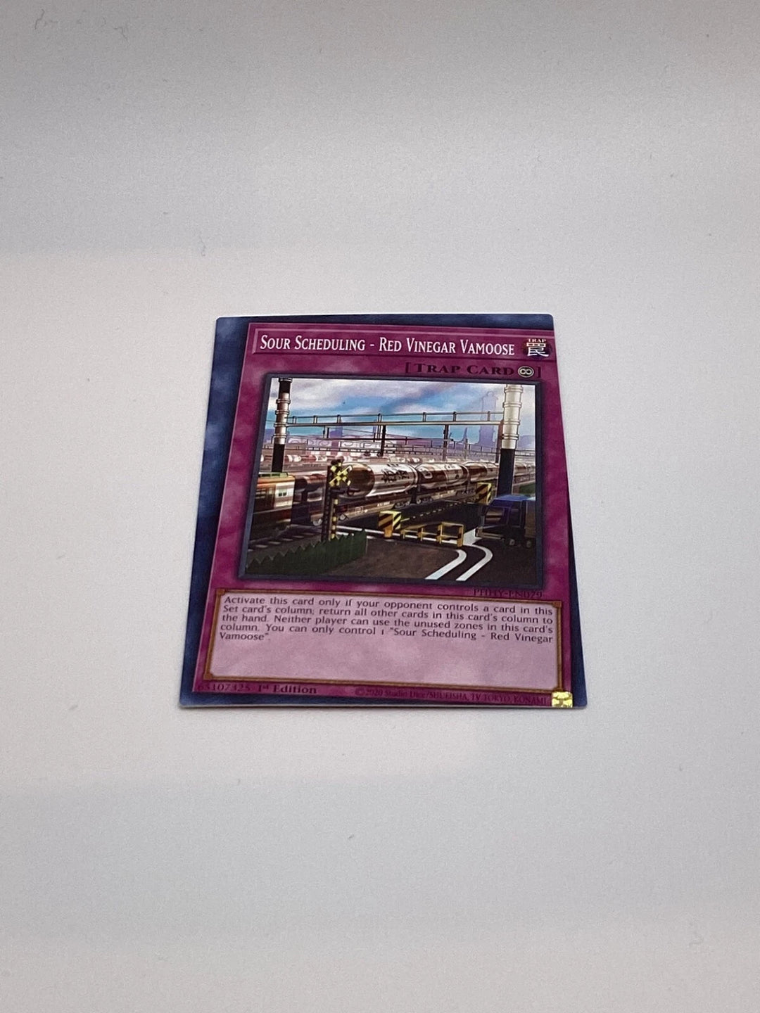 YuGiOh Sour Scheduling - Red Vinegar Vamoose - PHHY-EN079 - Misprint - NM 🔥🔥